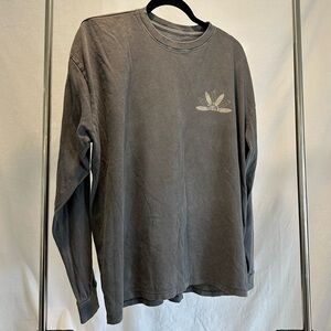 Men’s O’Neill Long-Sleeve Crewneck Shirt - Charcoal size medium